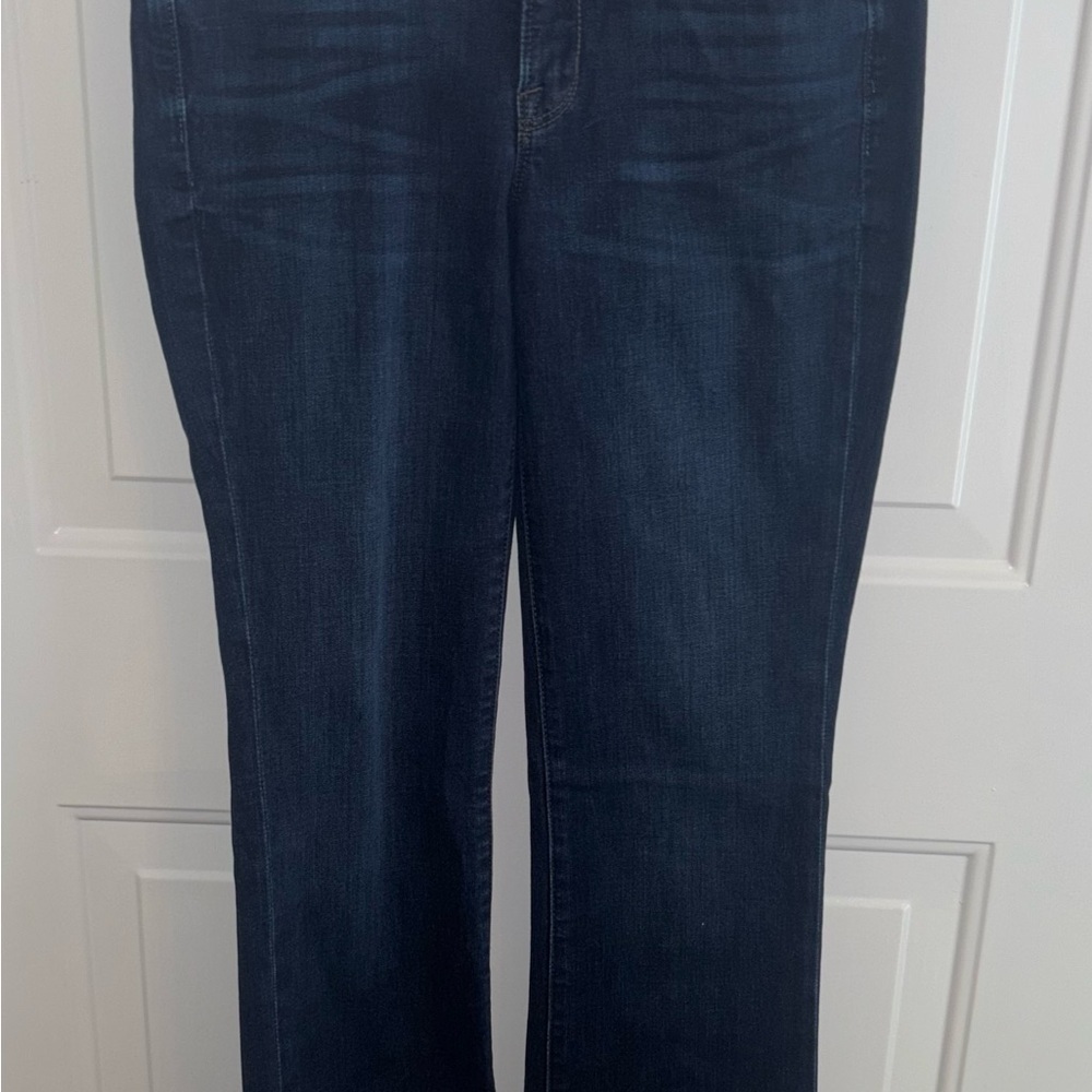 Lucky Brand Brooke Boot Jeans Women’s Size 27 Dark Wash Mid Rise Stretch Denim
